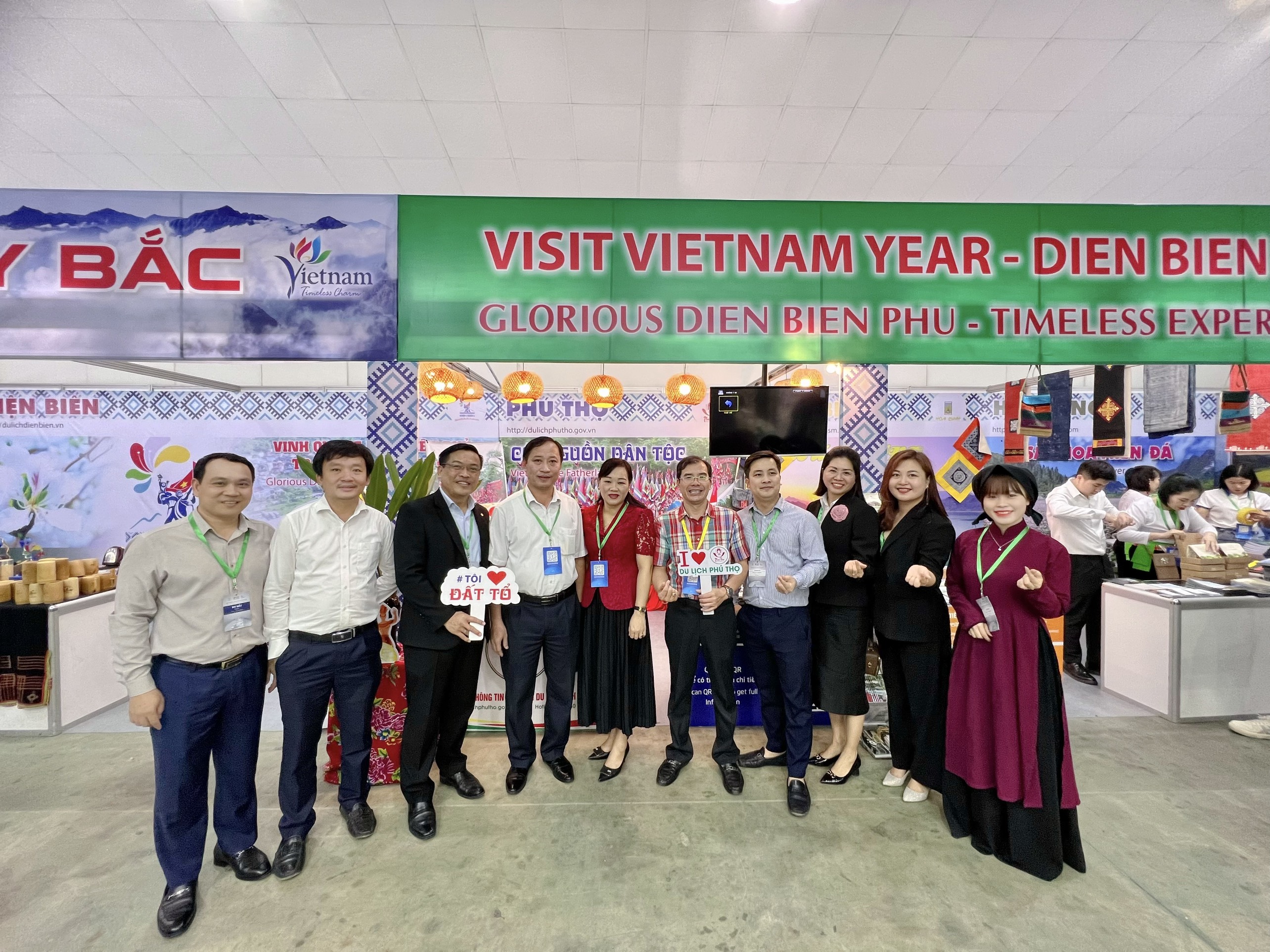 Phú Thọ tham gia Hội chợ du lịch quốc tế Việt Nam – VITM Hà Nội 2024
