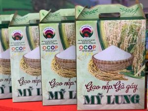 Gạo nếp gà gáy Mỹ Lung- Ẩm thực Việt