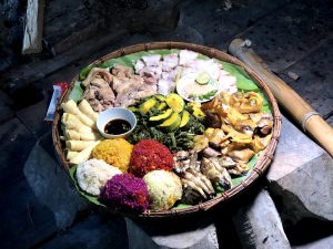 Khám phá ẩm thực mâm cỗ lá người Mường-Tân Sơn, Phú Thọ