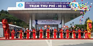 Lễ thông xe nút IC11 cao tốc Nội Bài – Lào Cai