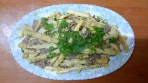 Măng Sặt đặc sản vùng quê Ấm Hạ
