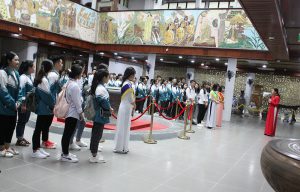 Ngoại khóa giáo dục di sản gắn với Tín ngưỡng thờ cúng Hùng Vương