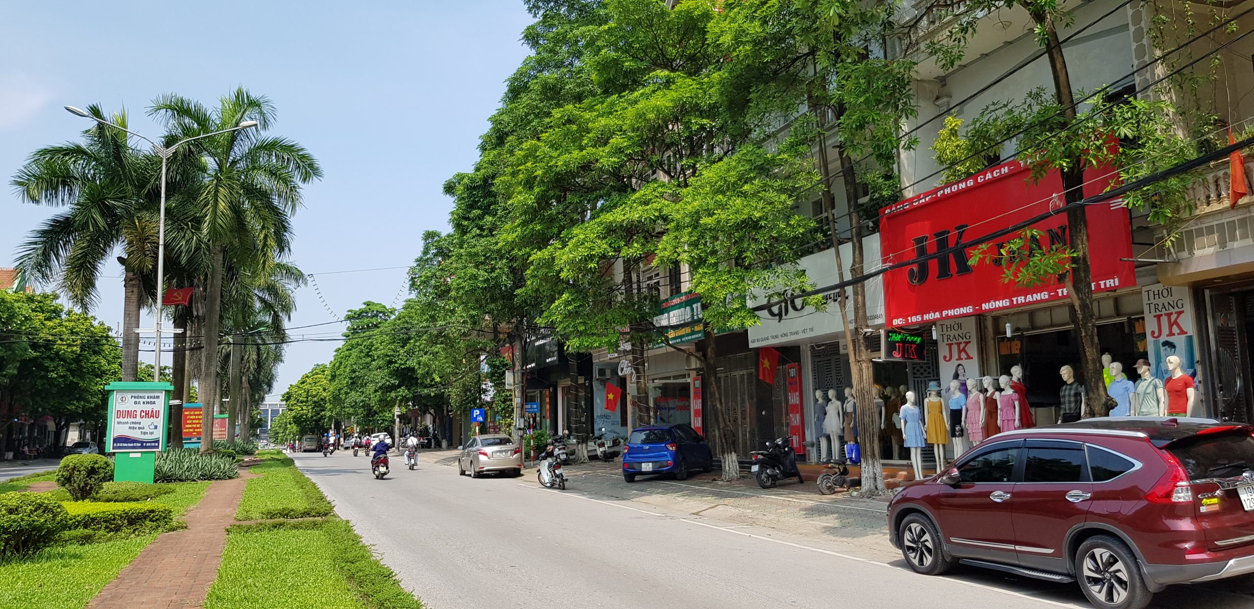 Những con phố mua sắm dành cho Du khách khi đến  Việt Trì
