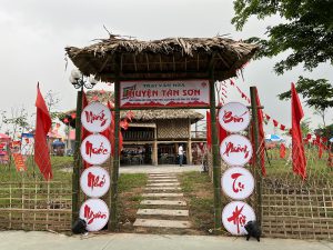 Sắc màu Hội trại Văn hóa tại Lễ hội Đền Hùng 2023