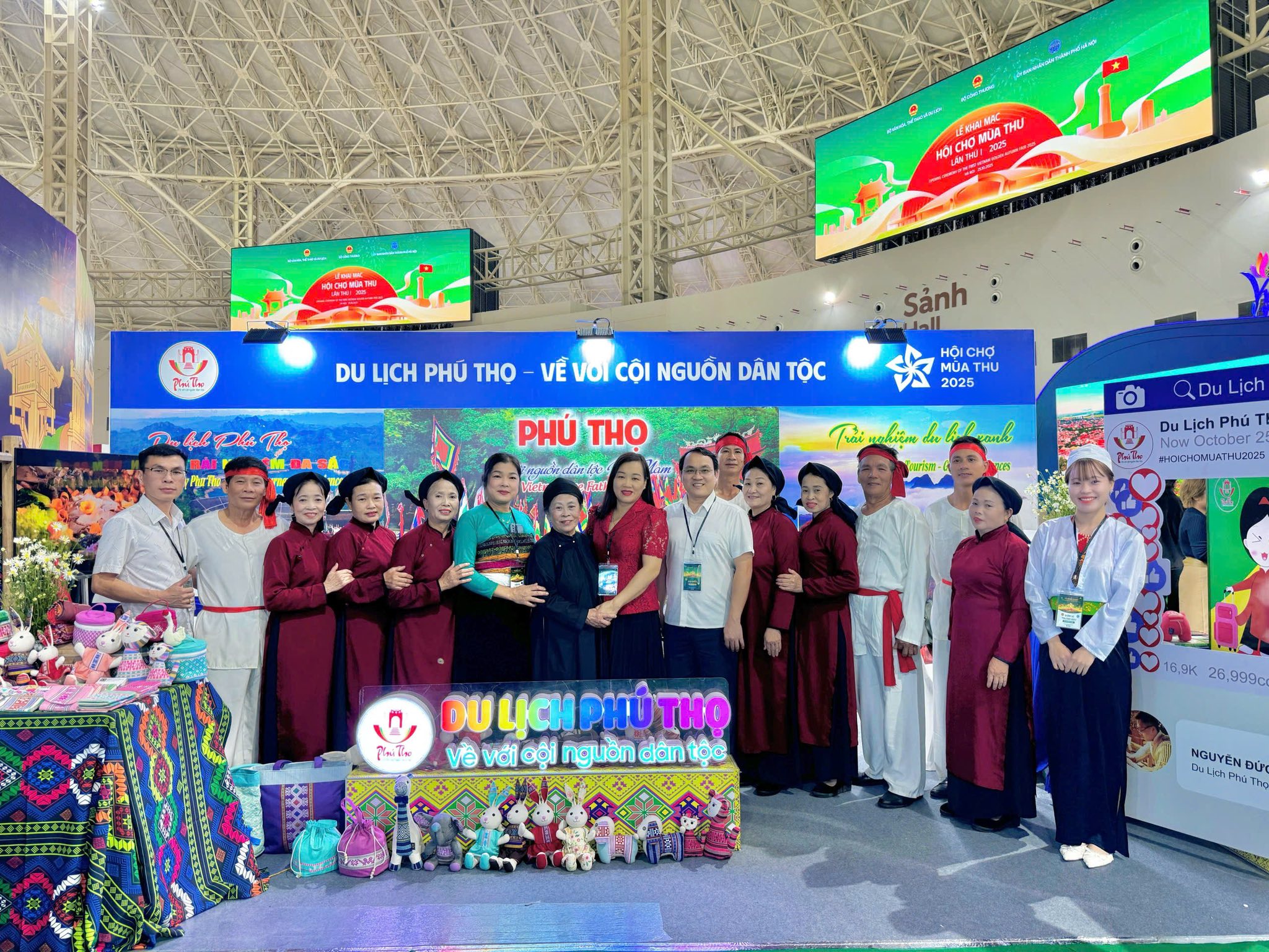 Phú Thọ quảng bá du lịch tại Hội chợ Mùa thu 2025