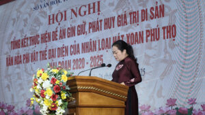 Tổng kết thực hiện Đề án gìn giữ, phát huy giá trị di sản văn hóa phi vật thể đại diện của nhân loại Hát Xoan Phú Thọ giai đoạn 2020 – 2025