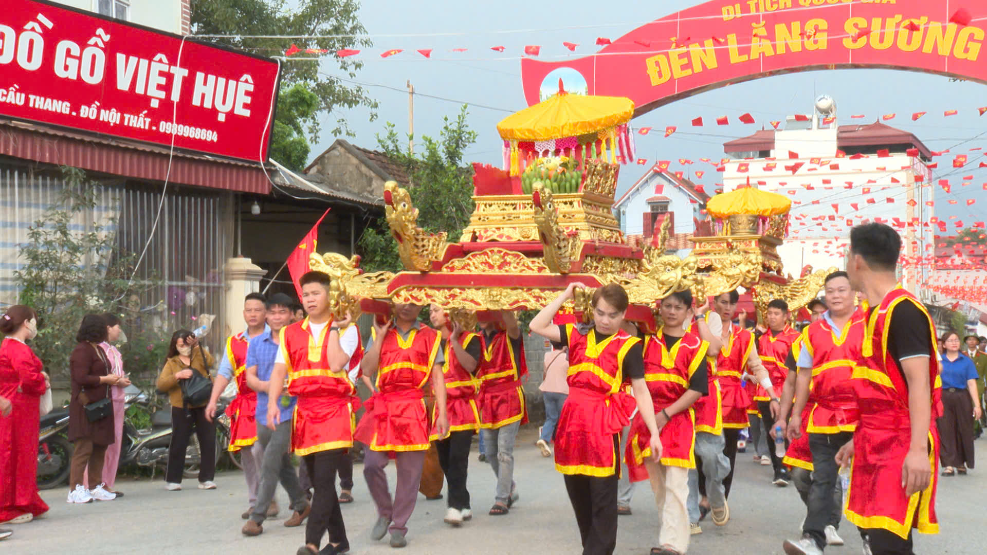 ĐẶC SẮC LỄ HỘI ĐỀN LĂNG SƯƠNG XÃ TU VŨ NĂM 2026