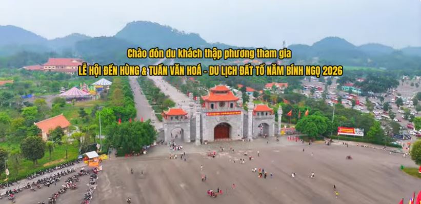 Chương trình Giỗ Tổ Hùng Vương – Lễ hội Đền Hùng và Tuần văn hóa – Du lịch Đất Tổ năm Bính Ngọ 2026