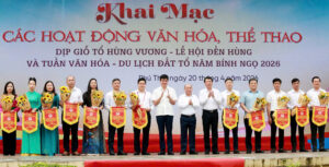 Phú Thọ khai mạc các hoạt động văn hoá, thể thao dịp Giỗ Tổ Hùng Vương – Lễ hội Đền Hùng và Tuần Văn hoá – Du lịch Đất Tổ năm 2026
