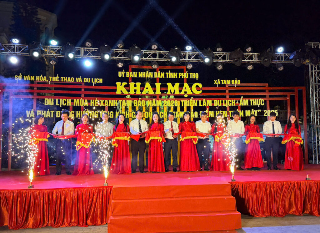 Sôi động chuỗi hoạt động kích cầu Du lịch hè Tam Đảo 2026