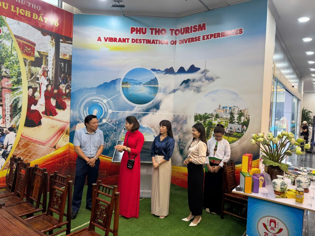 Du lịch Phú Thọ sẵn sàng tham gia trưng bày sản phẩm, kết quả nổi bật thực hiện Nghị quyết số 57-NQ/TW