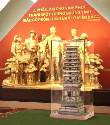 Tháp gốm men chùa Trò – Bảo vật quốc gia