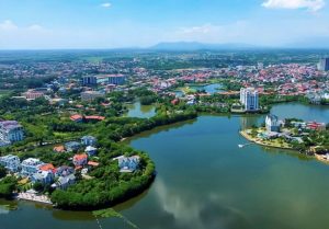 Đầm Vạc “Viên ngọc xanh” trong lòng đô thị