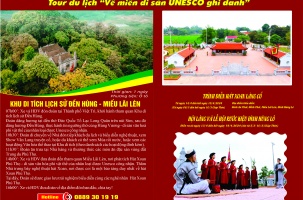 Tour Du lịch: Về miền Di sản Unesco ghi danh 01 ngày số 02